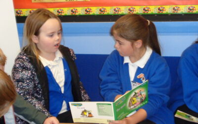 Reading Buddies at Windy Nook