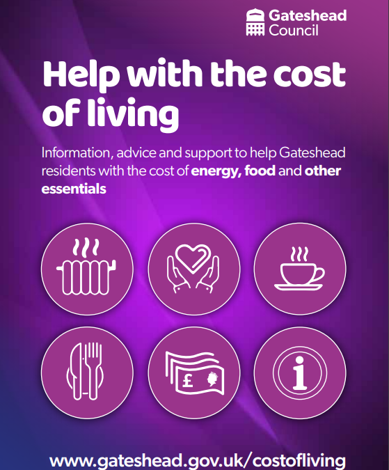 Help with the cost of living – Gateshead Council