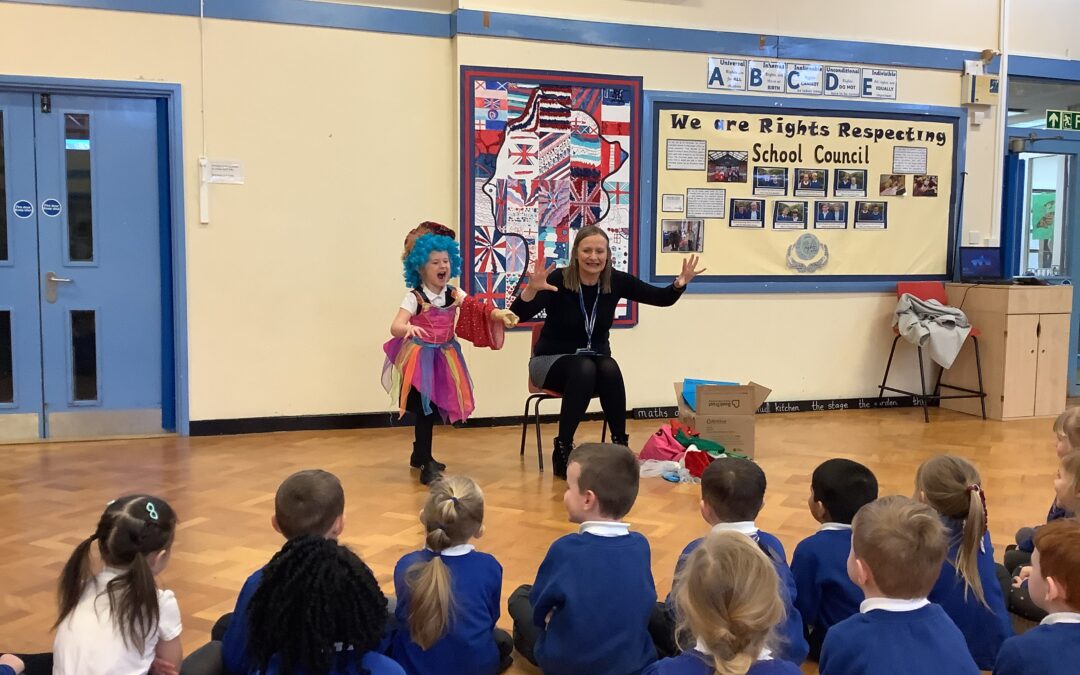 A monster visit from Gateshead Library