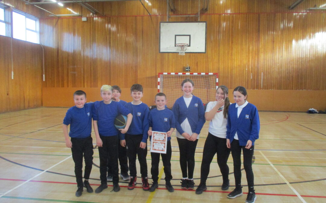 Victory at the UKS2 Basketball!
