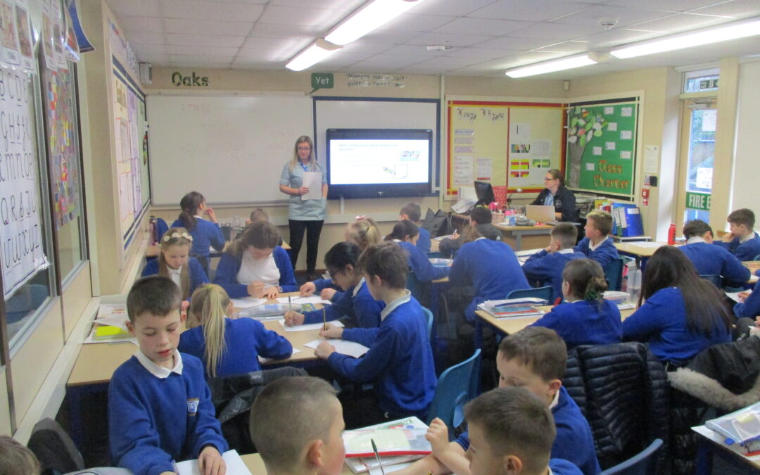 Nurses Visit to Discuss Healthy Lifestyles