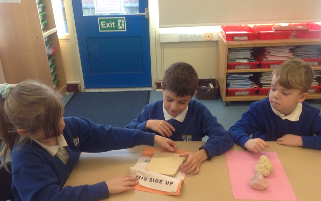 KS1 look at identifying and naming materials