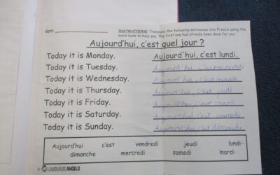 Les Jours de la Semaine