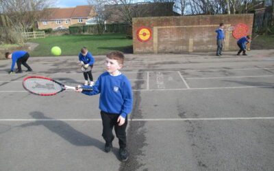 Terrific Tennis in LKS2