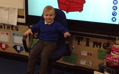 In the hot seat!