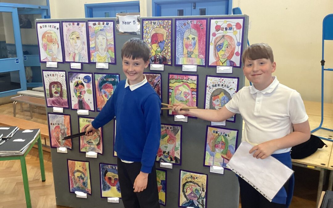 Windy Nook KS2 Art Gallery