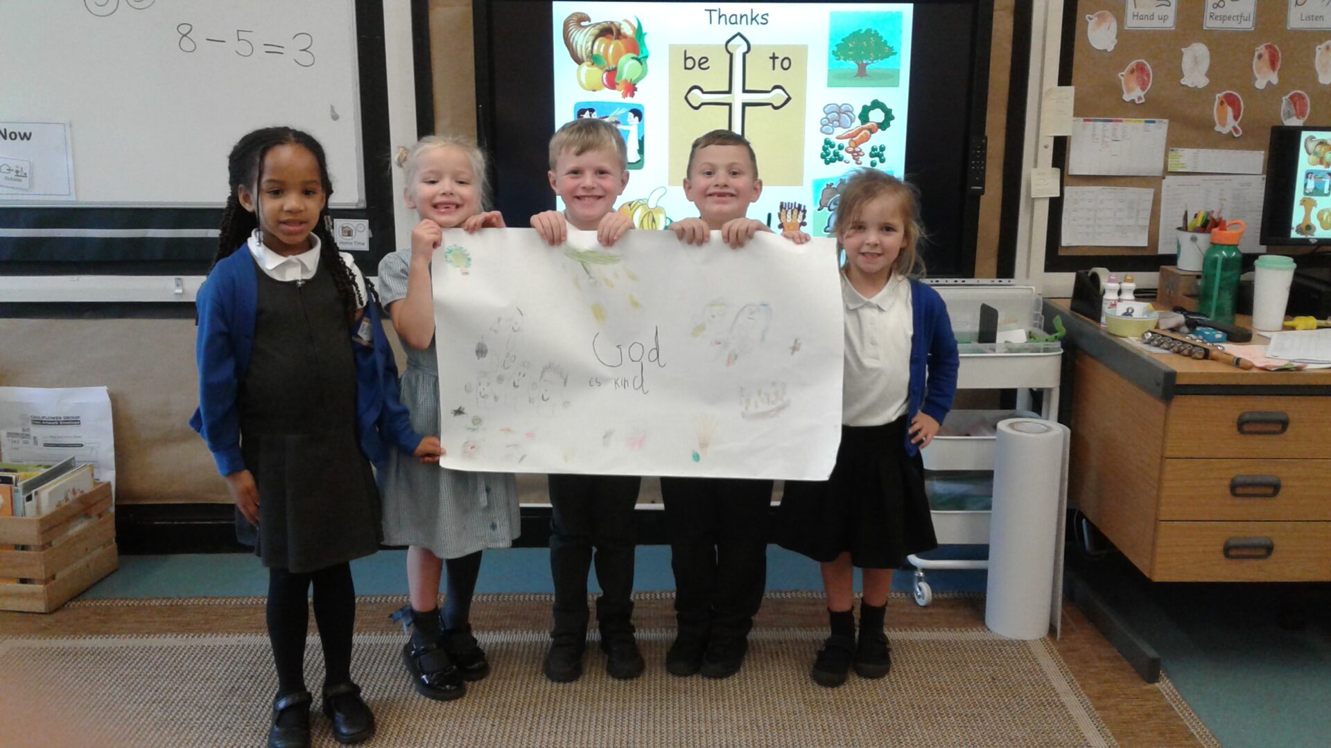 Harvest in KS1 Windy Nook Primary School