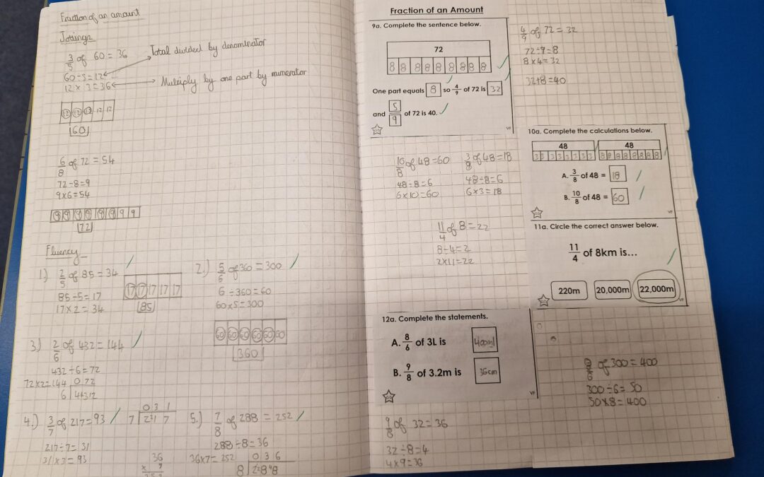 Fraction Fantastic in UKS2