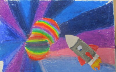 Space Art in UKS2!