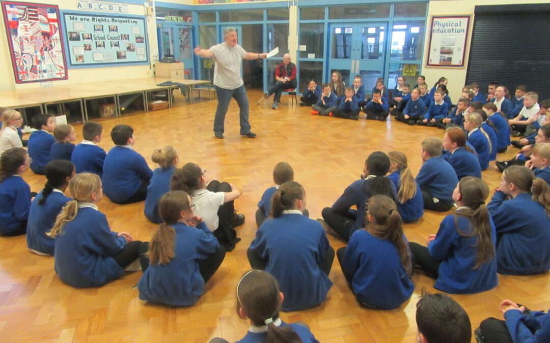 Reverend Danie Visits UKS2