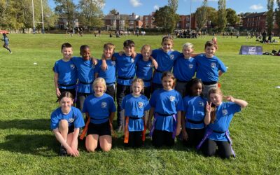 Fantastic Teamwork at the Tag Rugby Tournament