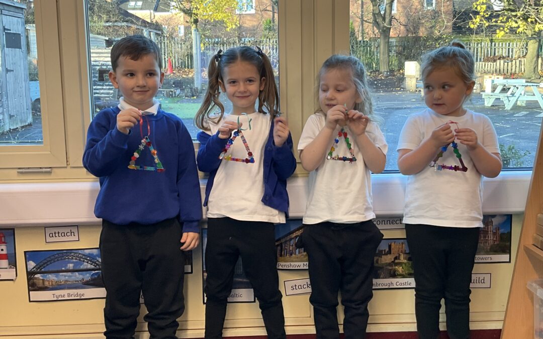 Crafting Christmas Magic in Reception!