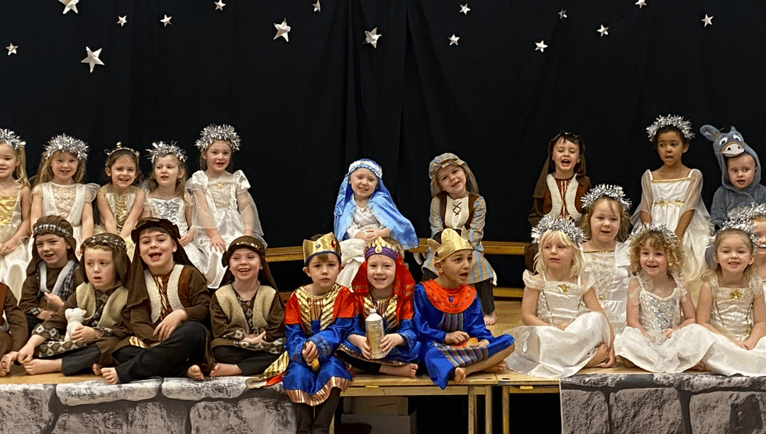Our Reception children shone brightly this week in their very first school Nativity