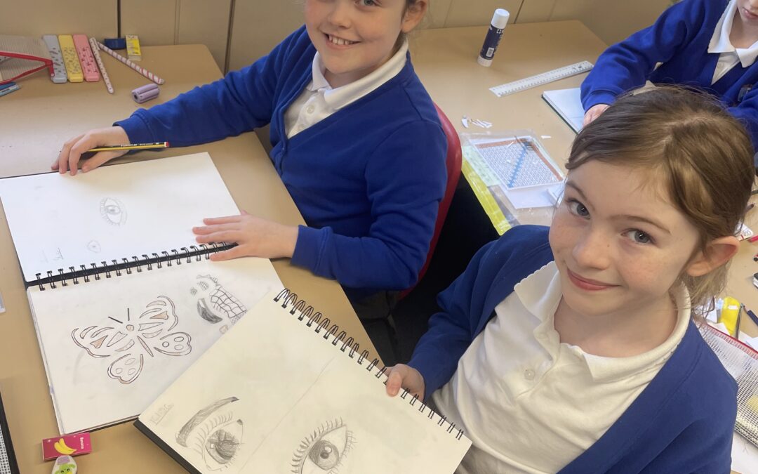 Self Portraits in Lower KS2
