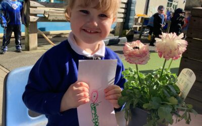 Spring Flowers, Sorting Games and Creative Play in Nursery!