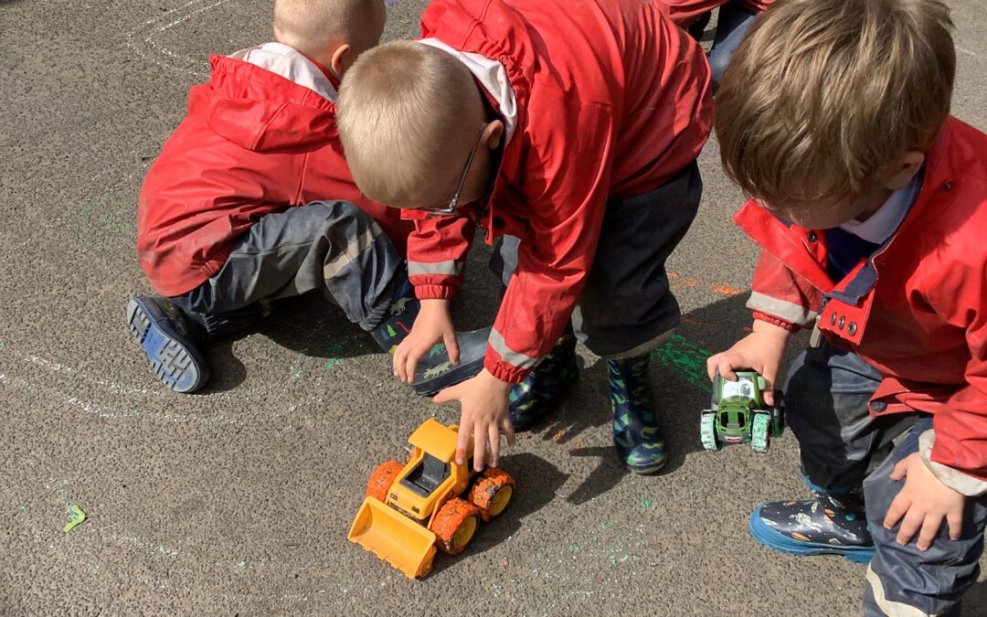 Wheels, Words and Wonderful Learning in Nursery!