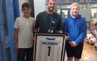 Mr Gibson going for gold