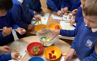 Fresh Air, Fresh Fruit and Fantastic Learning in Nursery