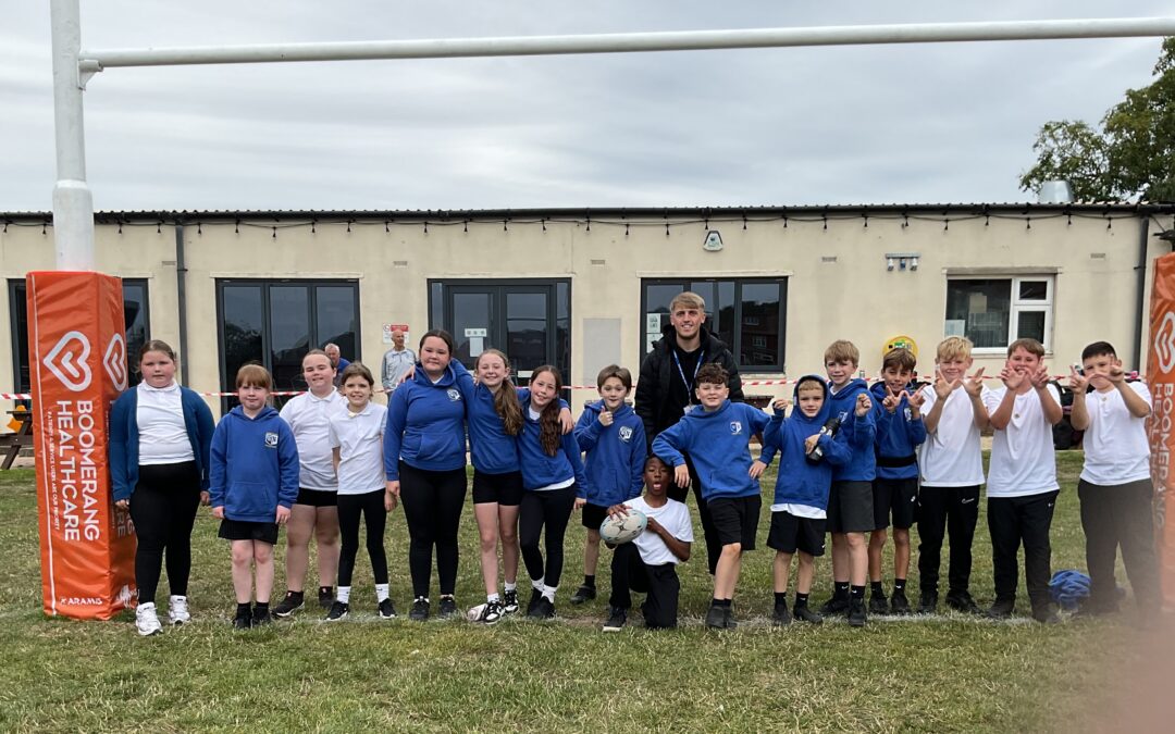 Year 5/6 Tag Rugby Through to the Finals!